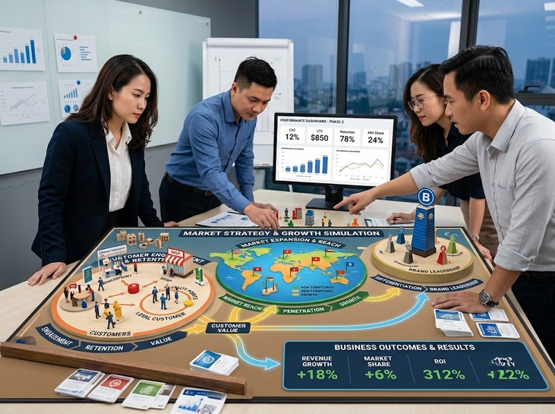 Mục tiêu chiến lược marketing từ khách hàng, thị trường đến lợi thế cạnh tranh